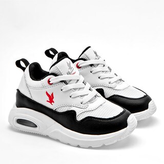 Foto 1 | American Fire Tenis Urbano Para Niño Blanco Negro Cod.131771
