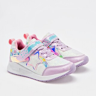 Foto 1 | Skyline Tenis Urbano Para Niña Blanco Lila Multicolor Cod.132791