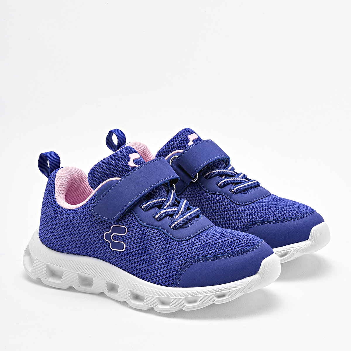 Charly Tenis Deportivo Para Niña Azul, Agujeta Elastica, Walking,   Cod.131610