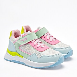 Foto 1 | B-zaaz Tenis Urbano Para Niña Plata Multicolor Cod.131896