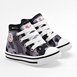 Foto 1 | Koby Star Tenis Para Bebé Niño Negro Gris Cod.133354