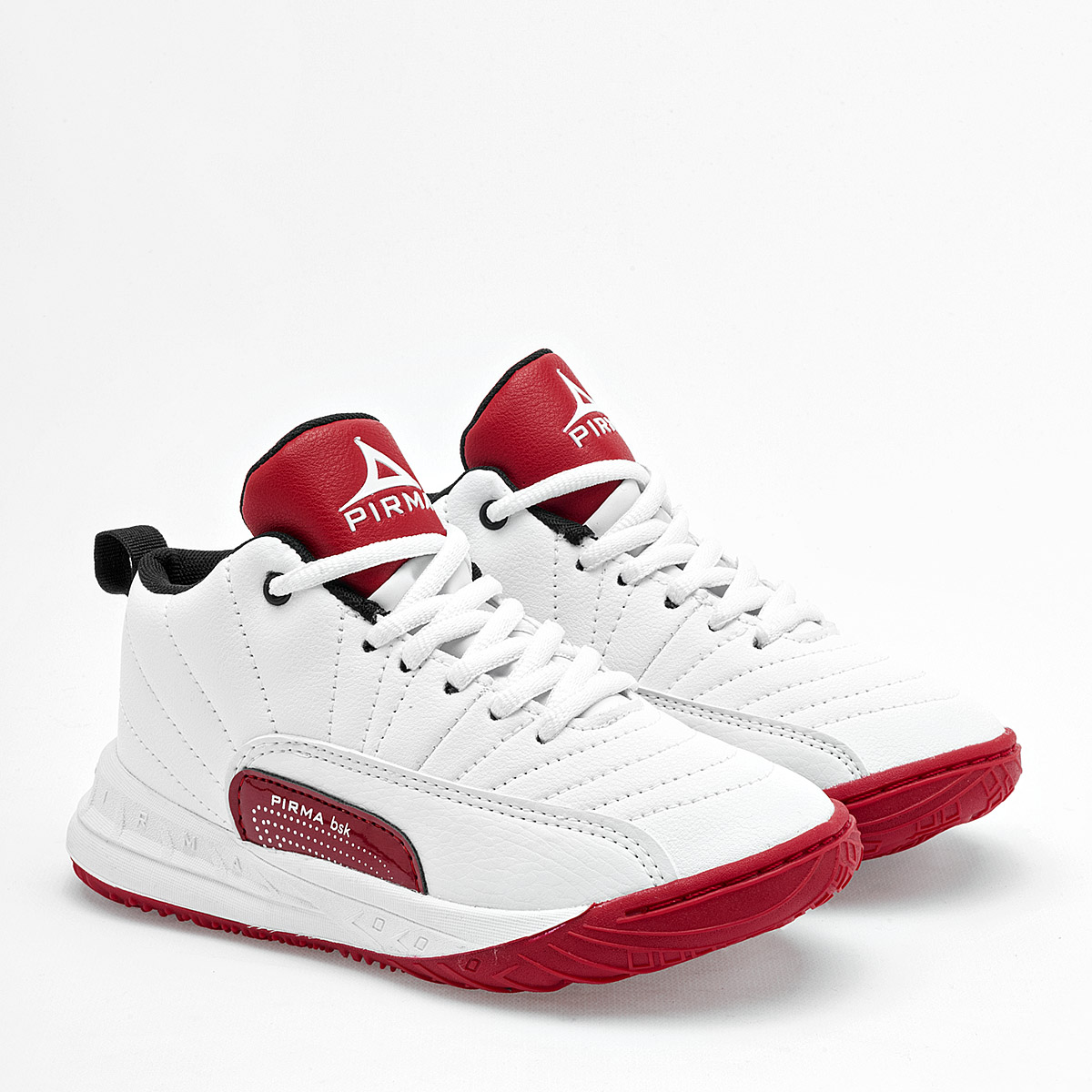 Pirma Tenis Deportivo Para Niño Blanco Rojo Cod.132718