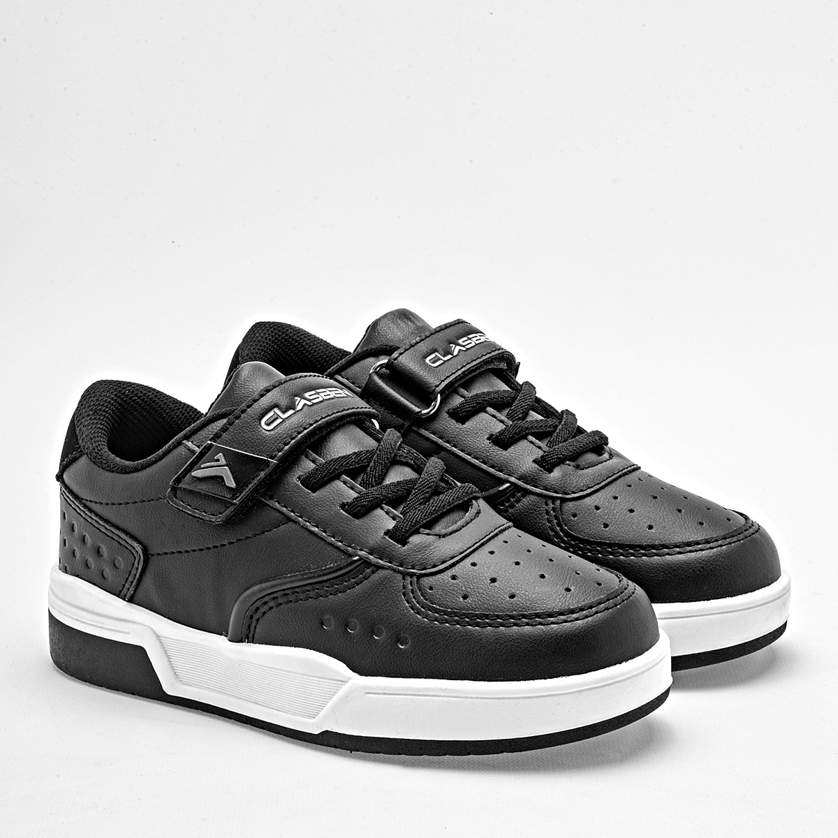 Foto 1 | Clasben Tenis Urbano Para Niño Negro Cod.131941