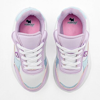 Foto 2 | Ferrioni Tenis Urbano Para Niña Lila Blanco Azul Cod.132126