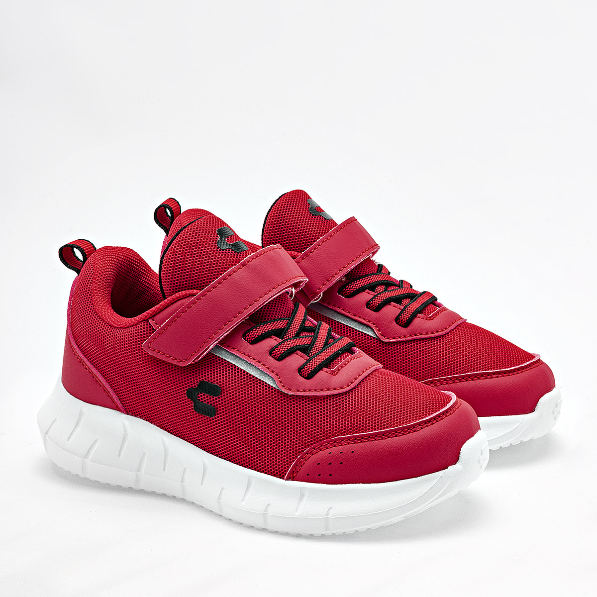 Charly Tenis Deportivo Para Niño Rojo, Walking,  , Agujeta Elastica Cod.131596