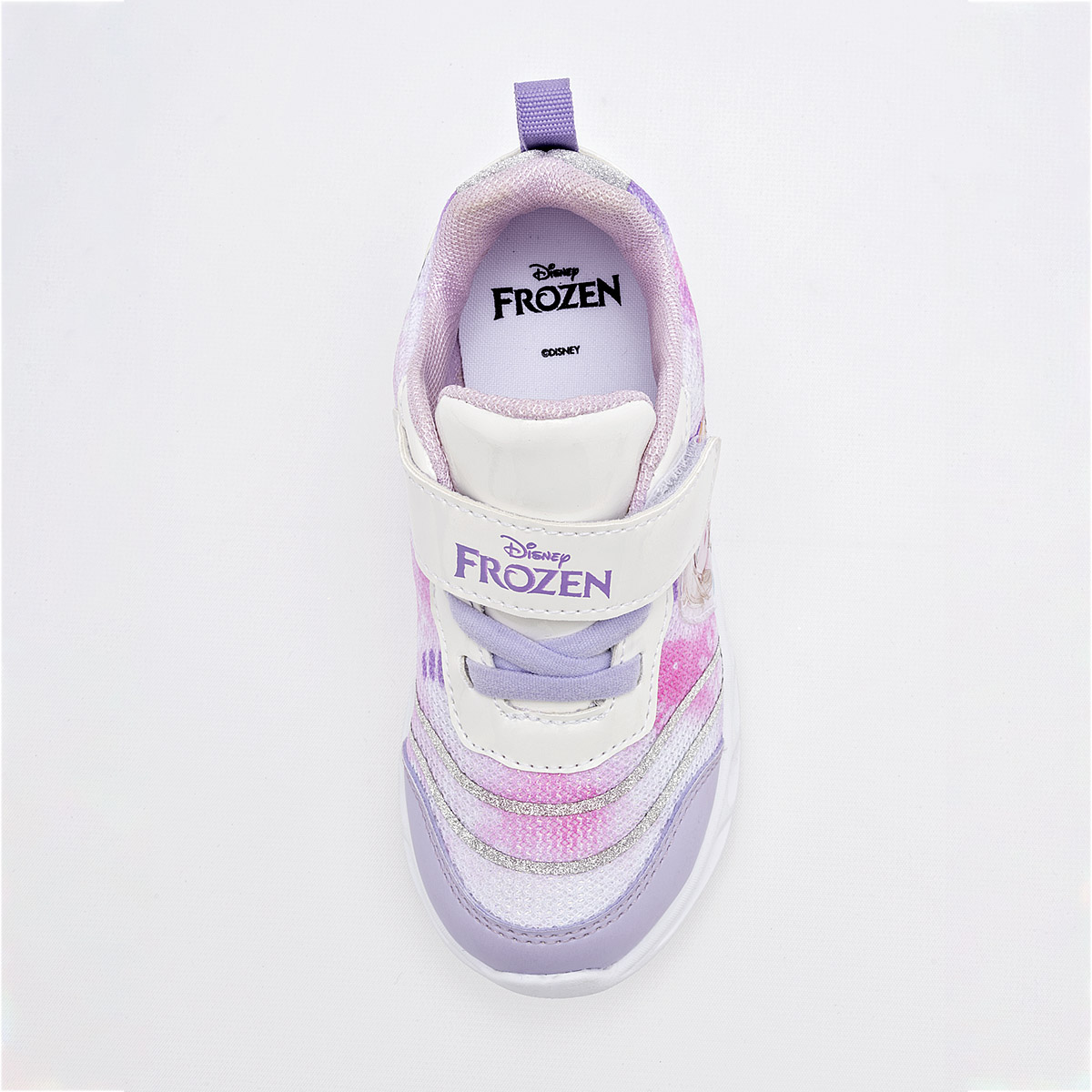 Foto 2 pulgar | Licencias Tropicana Tenis Urbano Para Niña Blanco Lila Multicolor, Con Luces Cod.133372