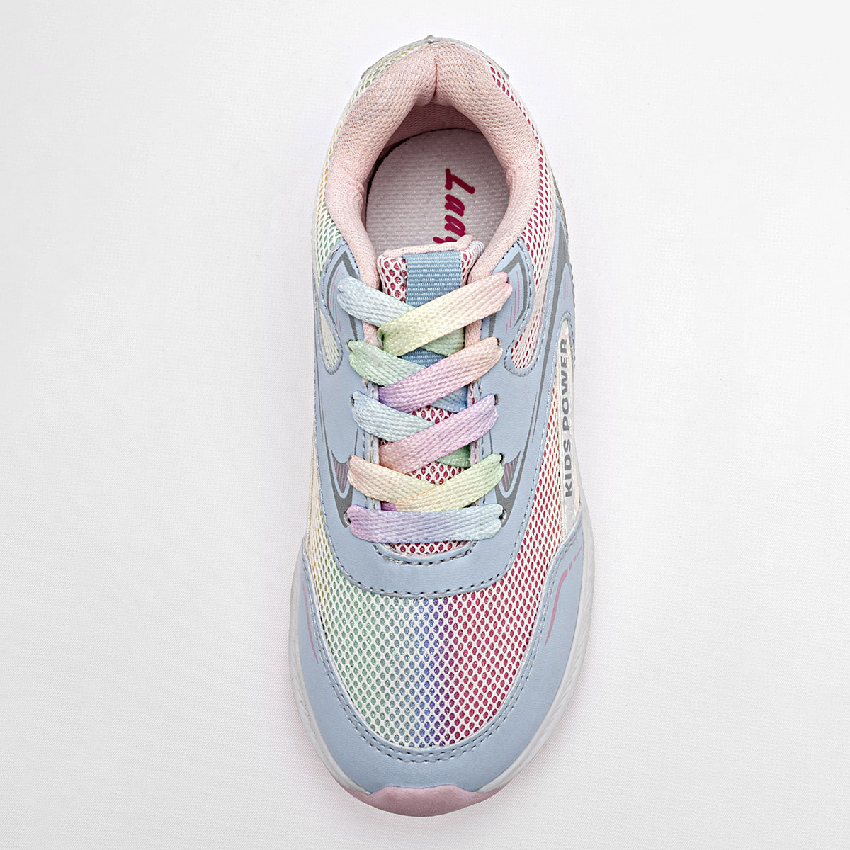 Foto 1 | Lady One Tenis Urbano Para Niña Azul Multicolor Cod.132345