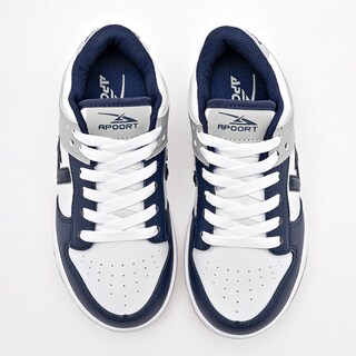 Foto 2 | Apoort Tenis Urbano Para Niño Blanco Marino Gris Cod.129322