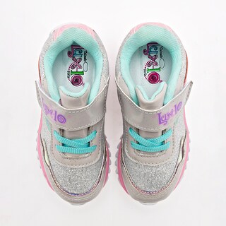 Foto 2 | Lux-10 Tenis Urbano Para Niña Plata Multicolor Cod.132427