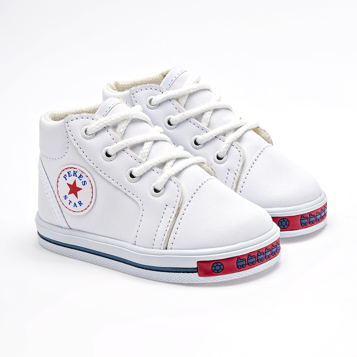 Chaparrin Tenis Para Bebé Niño Blanco Cod.133321