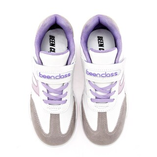 Foto 2 | Been Class Tenis Urbano Para Niña Blanco Gris Lila Cod.131861