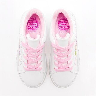 Foto 2 | Yuyin Tenis Urbano Para Niña Blanco Multicolor Cod.132969