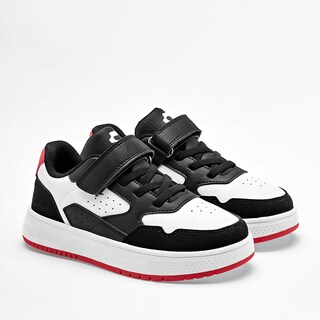 Foto 1 | Charly Tenis Urbano Para Niño Negro Blanco, Agujeta Elastica Cod.131600