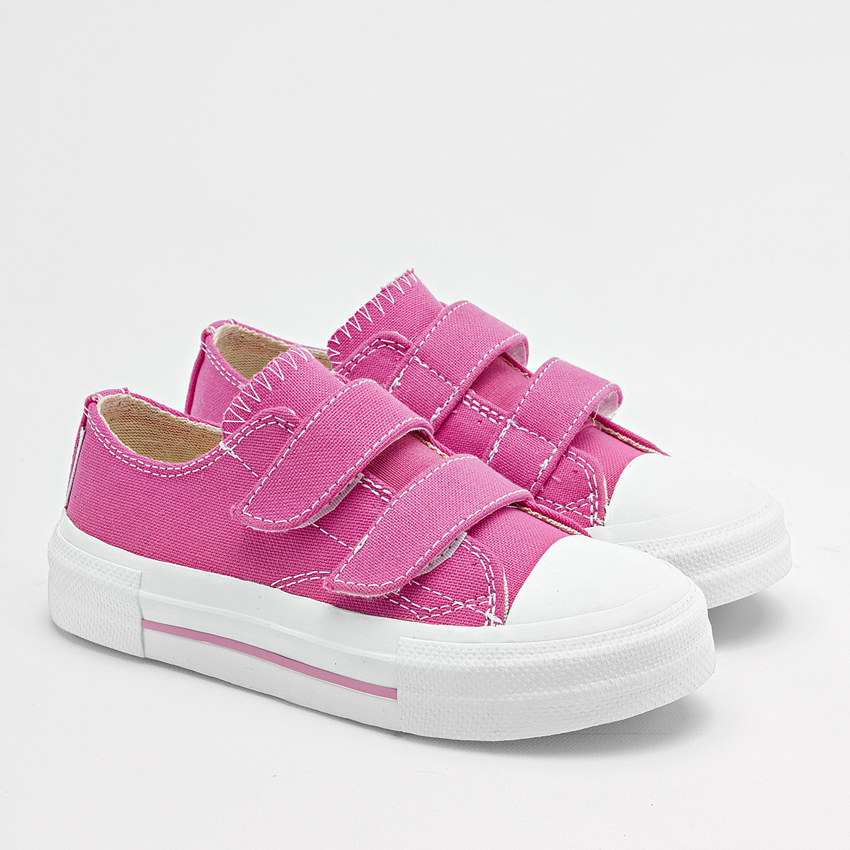 Foto 1 | Moramora Tenis Urbano Para Niña Fucsia Cod.133400