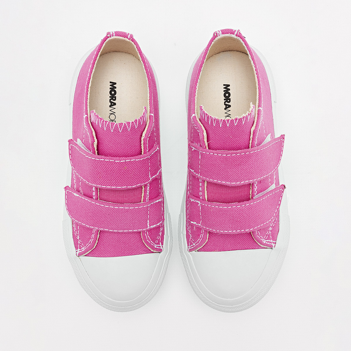 Foto 2 | Moramora Tenis Urbano Para Niña Fucsia Cod.133400