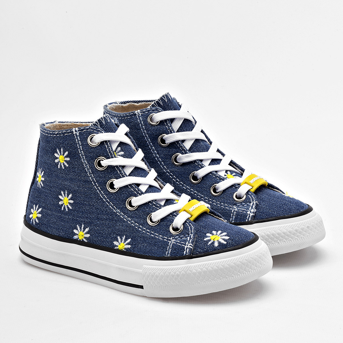 Foto 1 | Moramora Tenis Urbano Para Niña Azul Cod.132593