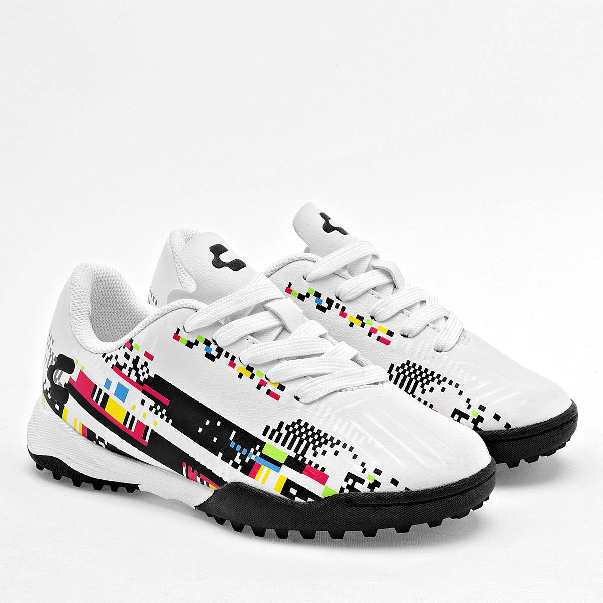 Foto 1 | Charly Tenis Deportivo Para Niño Blanco Multicolor Cod.129600