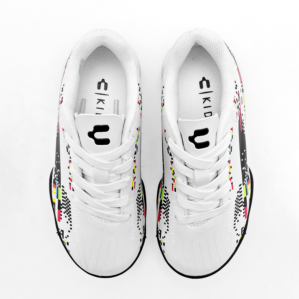 Foto 2 | Charly Tenis Deportivo Para Niño Blanco Multicolor Cod.129600