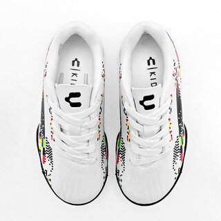 Foto 2 | Charly Tenis Deportivo Para Niño Blanco Multicolor Cod.129600