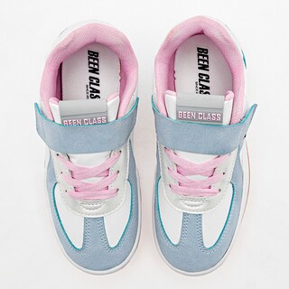Foto 2 | Been Class Tenis Urbano Para Niña Blanco Azul Cod.131860