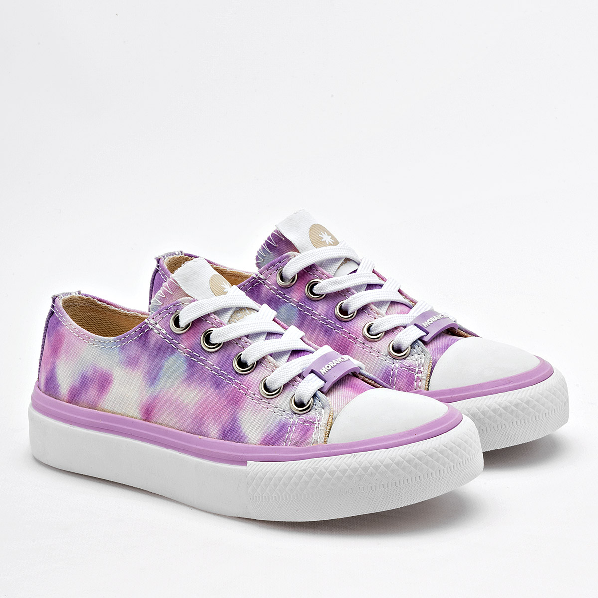 Foto 1 | Moramora Tenis Urbano Para Niña Lila Cod.133399
