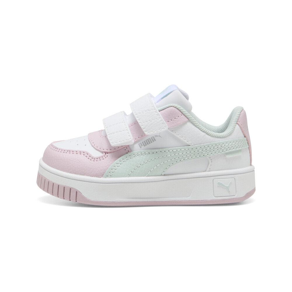 Foto 3 | Tenis Puma Carina Street V Inf Para Niña Rosa Claro