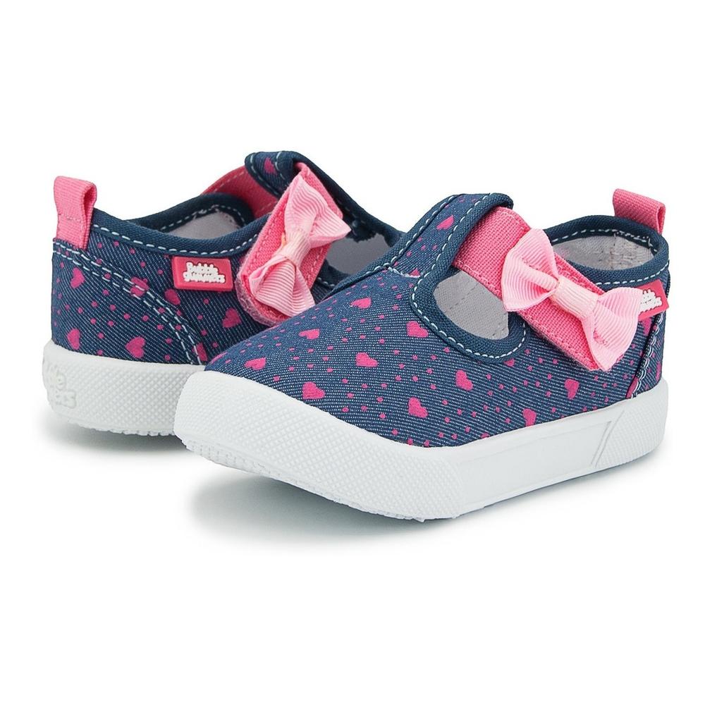 Foto 1 | Tenis Niña Bubble Gummers Dolly Talla 12-17 Azul Marino