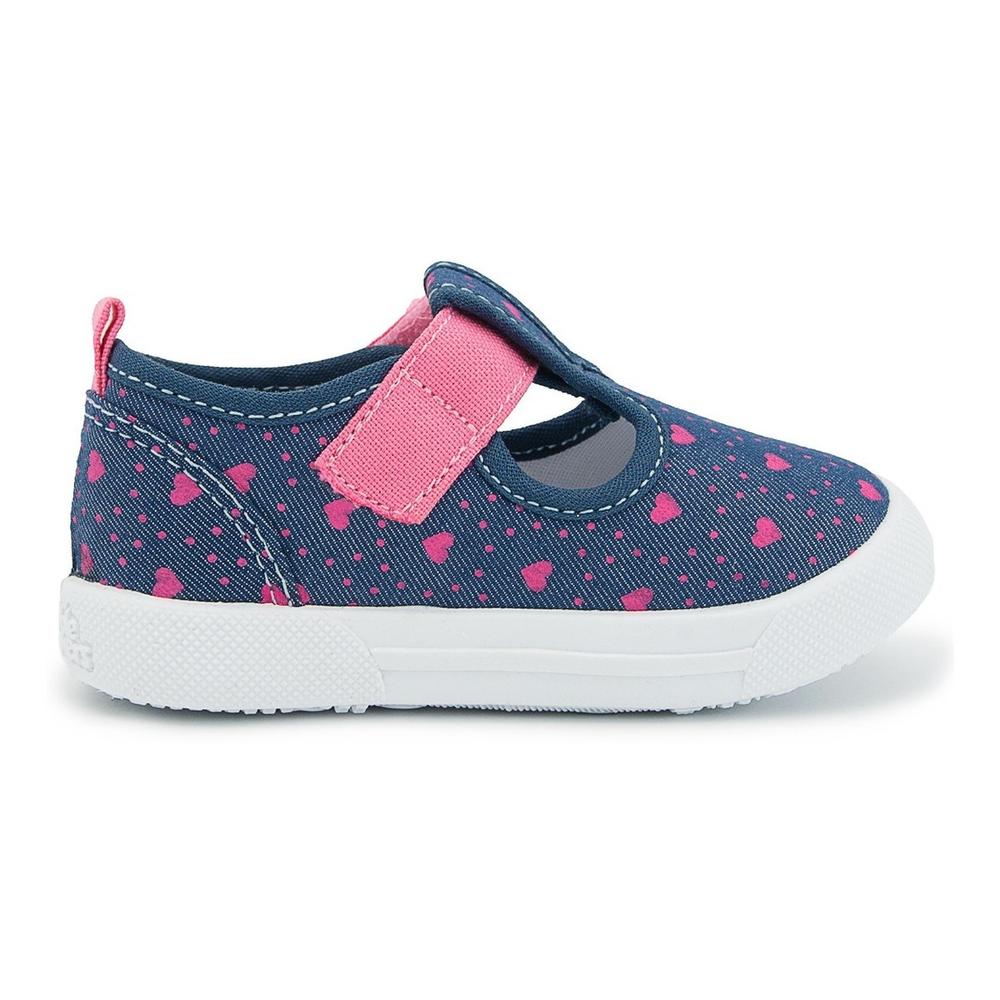 Foto 5 pulgar | Tenis Niña Bubble Gummers Dolly Talla 12-17 Azul Marino