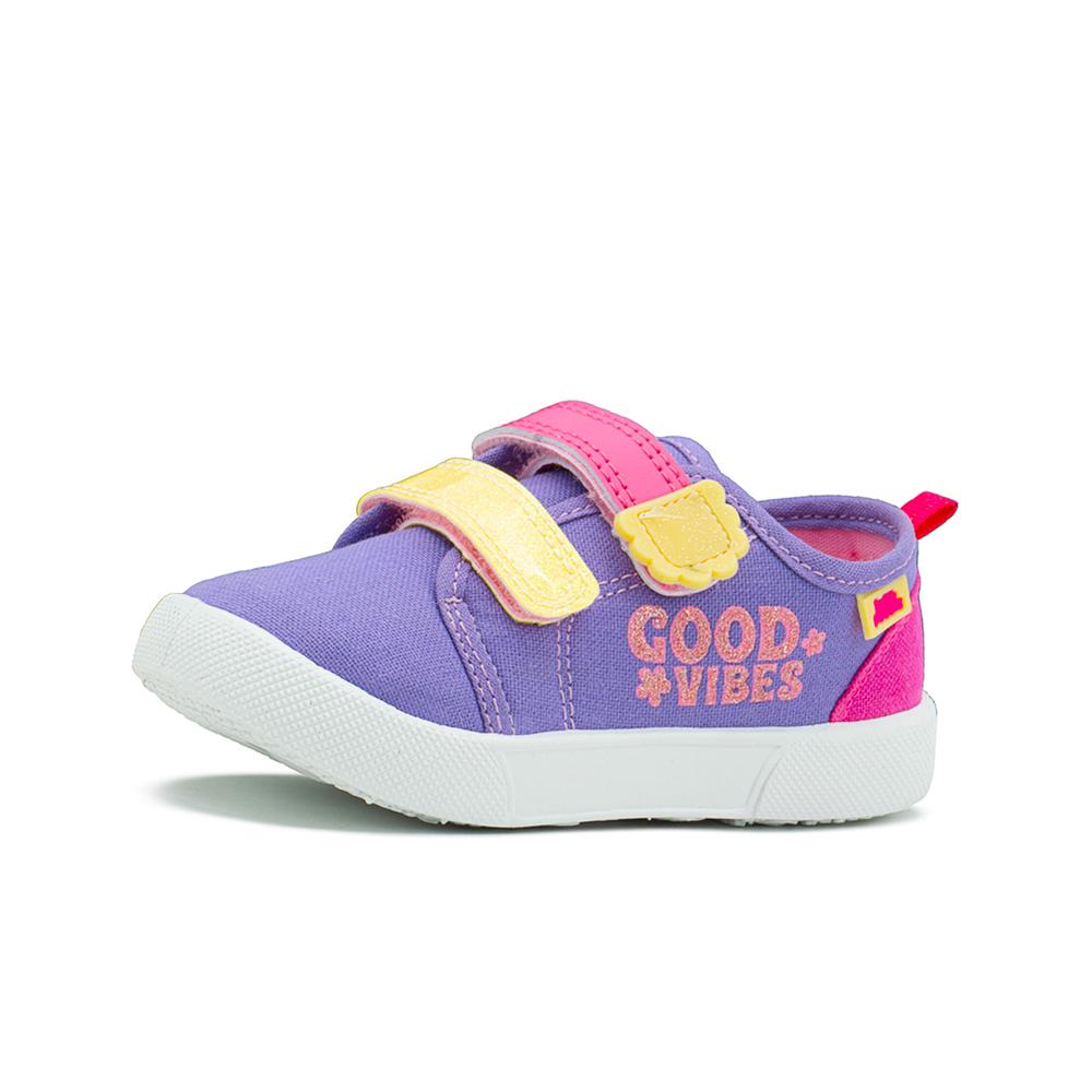 Foto 5 pulgar | Tenis Bubble Gummers Turron Para Niñas Velcro Lila/fiusha Fucsia