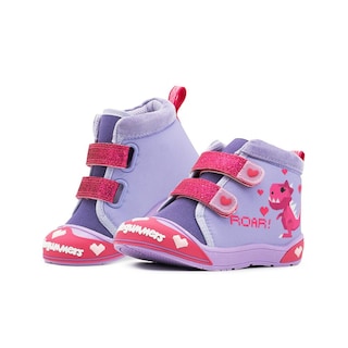 Foto 3 | Tenis Niña Bubble Gummers Secta Lila Doble Velcro 14-17 Lila
