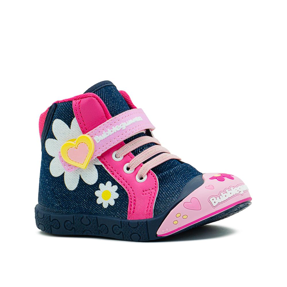 Foto 6 pulgar | Tenis Bota Bubble Gummers  Taiwan Para Niña Mezclilla/fiusha Fucsia