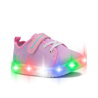 Foto 5 | Tenis Bubble Gummers Tapiocal Para Niña Luces Led Lila/rosa Lila