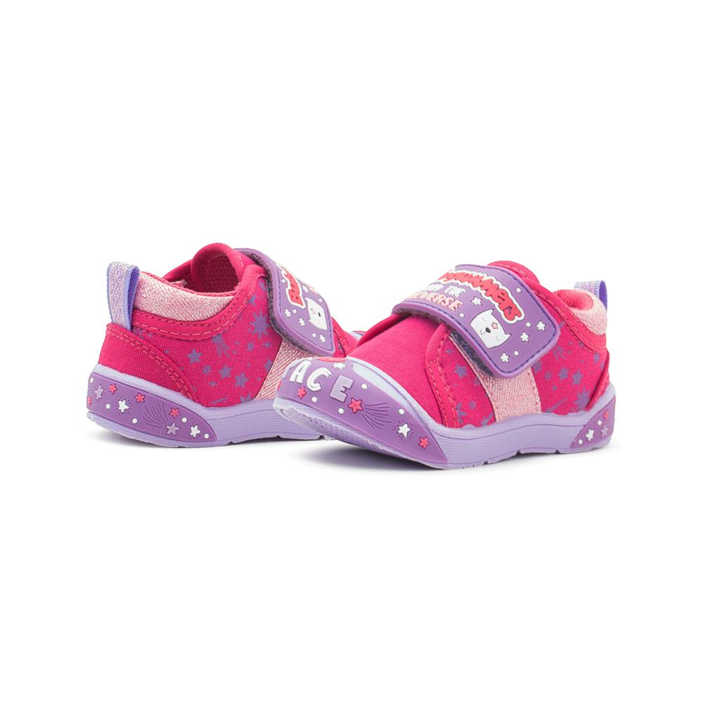 Foto 4 pulgar | Tenis Para Niña Bubble Gummers Gatito Puntera Protección Lila