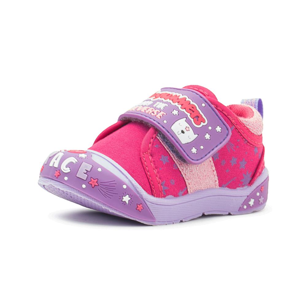 Foto 5 pulgar | Tenis Para Niña Bubble Gummers Gatito Puntera Protección Lila