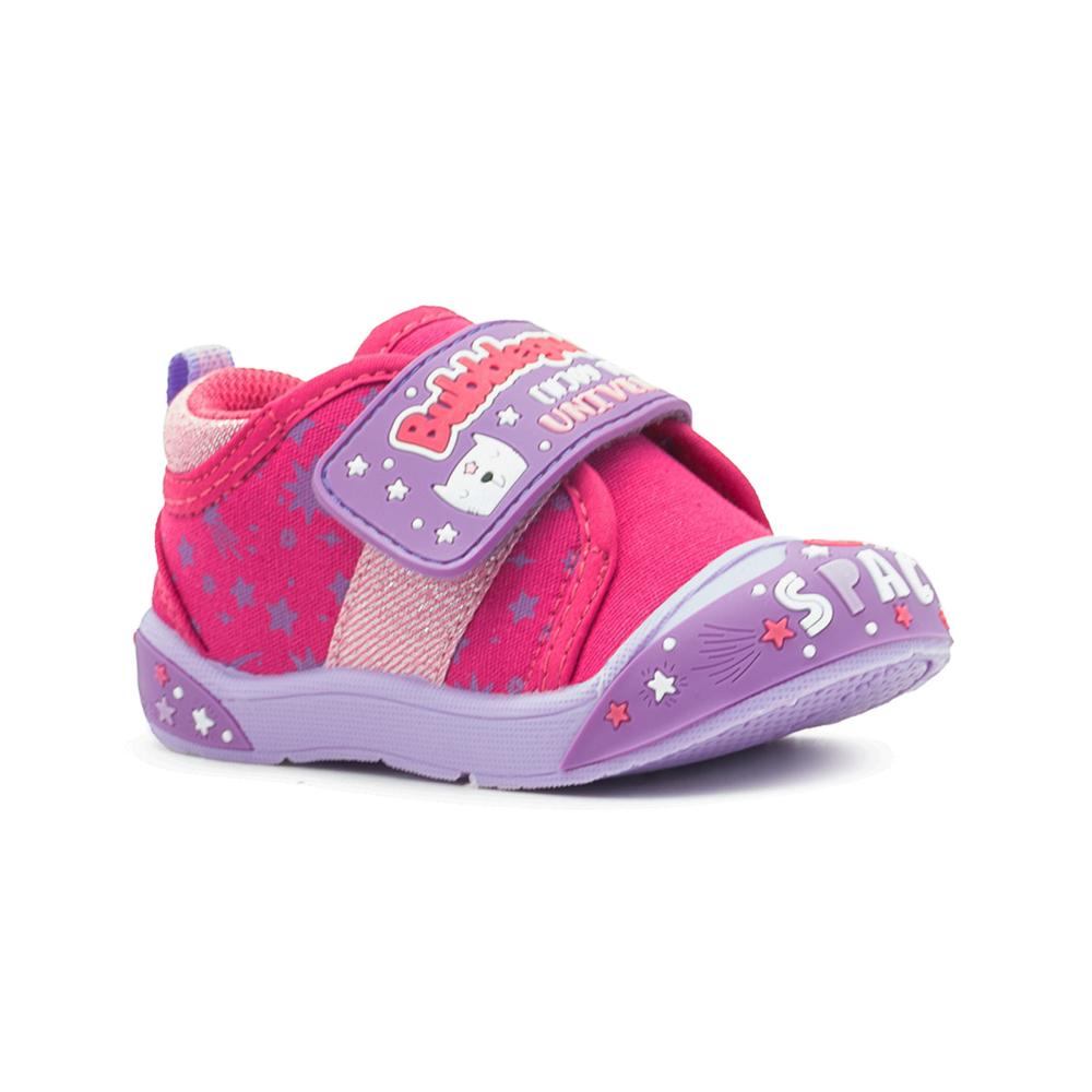 Foto 5 | Tenis Para Niña Bubble Gummers Gatito Puntera Protección Lila