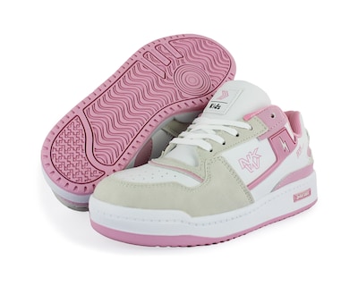 Foto 1 | Tenis Casual Rosa Blanco Infantil Exh Reneval Newk