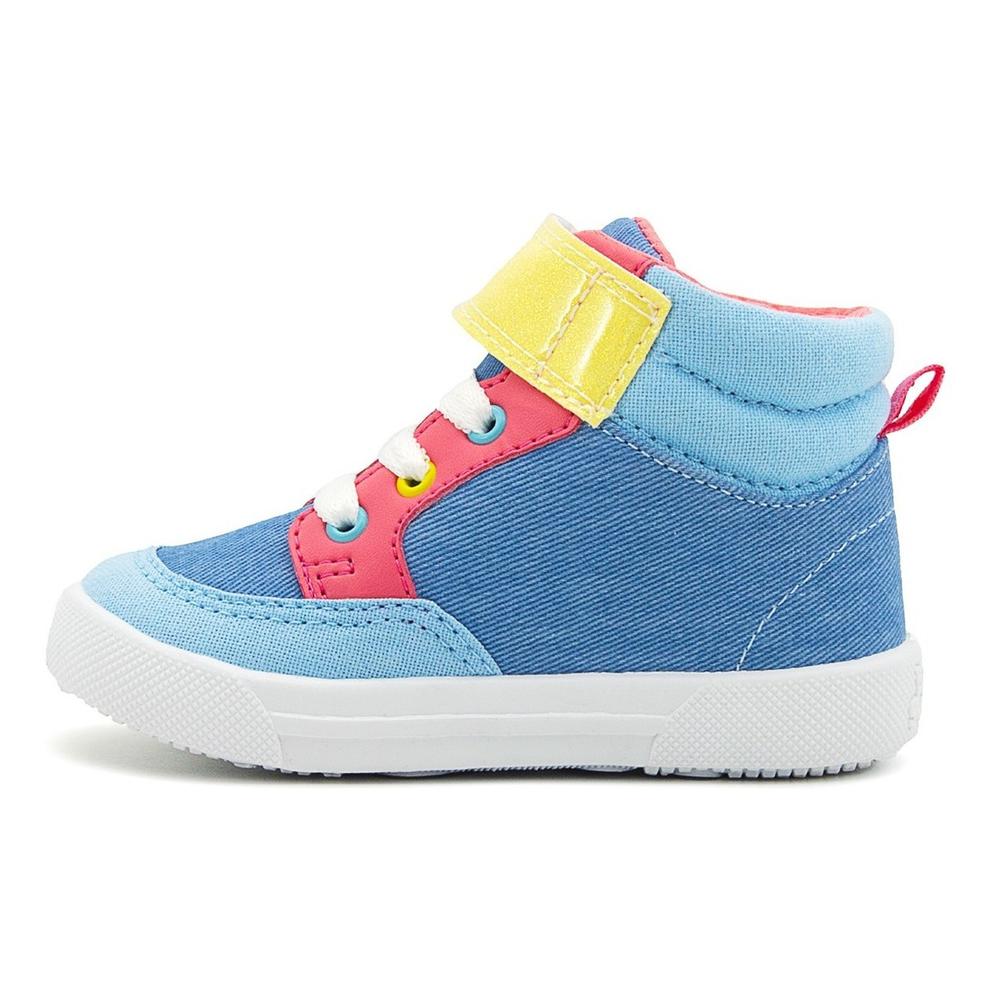 Foto 5 | Tenis Bota Niña Bubble Gummers Rapunzel Estrella Azul 12-17 Azul Acero
