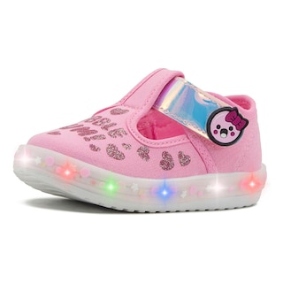 Foto 3 | Tenis Niña Choclo Bubble Gummers Luces Rosa/tornasol 12-17 Rosa