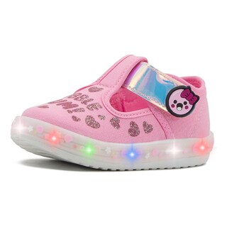 Foto 3 | Tenis Niña Choclo Bubble Gummers Luces Rosa/tornasol 12-17 Rosa