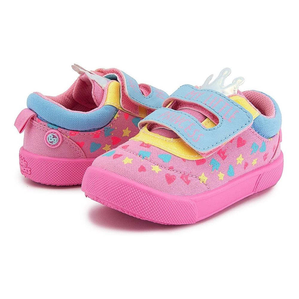 Foto 2 pulgar | Tenis Niña Princesas Bubble Gummers Odette Rosa 12-17 Rosa