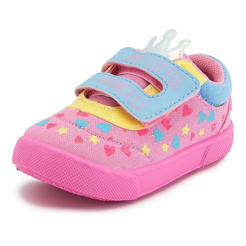 Foto 2 | Tenis Niña Princesas Bubble Gummers Odette Rosa 12-17 Rosa