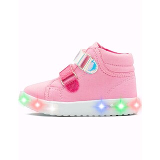 Foto 6 | Tenis Bota Luces Led Bubble Gummers Niña Remy Rosa 12-17 Rosa