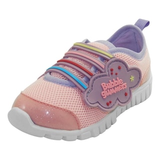 Foto 3 | Tenis Niña Arcoíris Bubble Gummers Monic Rosa/lila 13-19 Rosa Claro