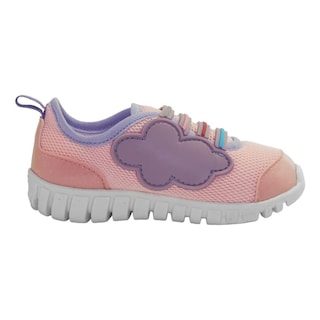 Foto 4 | Tenis Niña Arcoíris Bubble Gummers Monic Rosa/lila 13-19 Rosa Claro