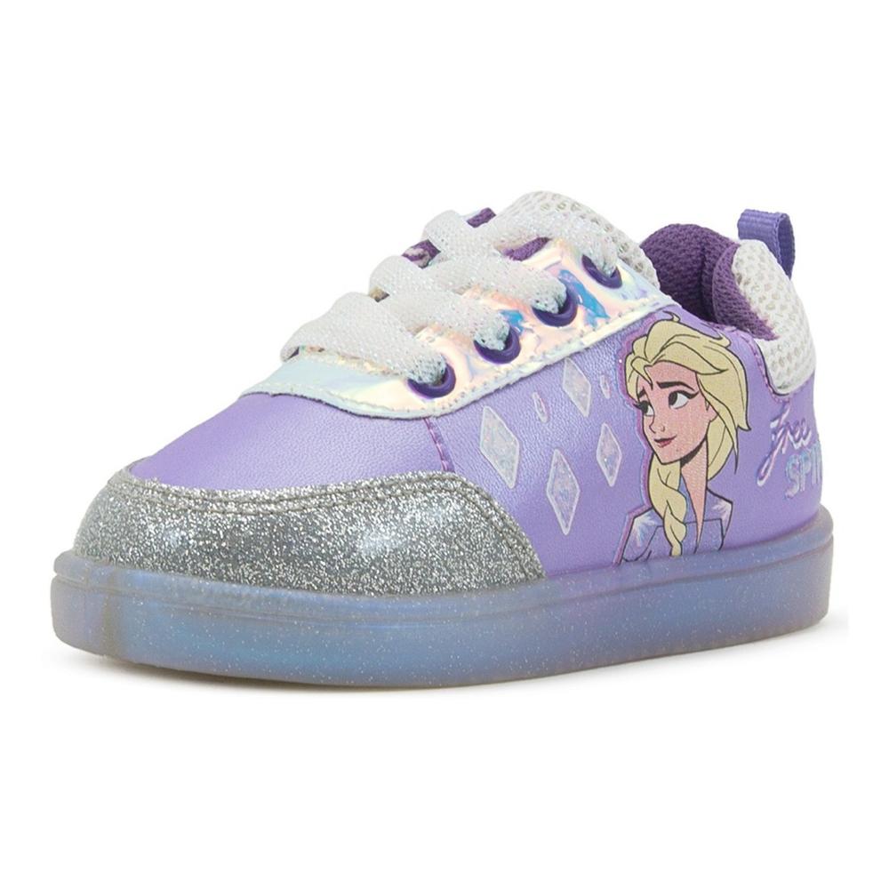 Foto 5 pulgar | Tenis Bubble Gummers Niña Disney Frozen Gissy Lila 14-19 Rosa