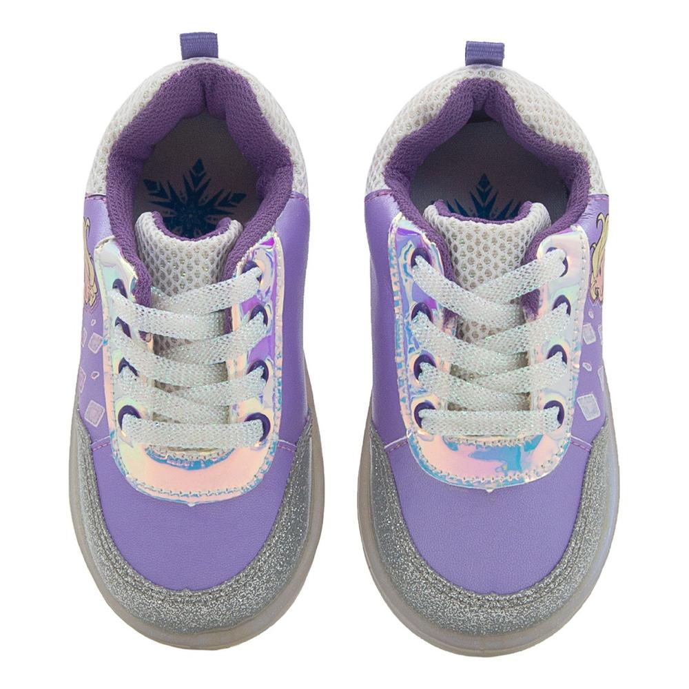 Foto 7 pulgar | Tenis Bubble Gummers Niña Disney Frozen Gissy Lila 14-19 Rosa