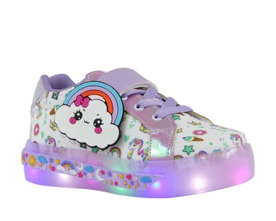Foto 3 | Tenis Luces Led Kuali Shoes para Niña