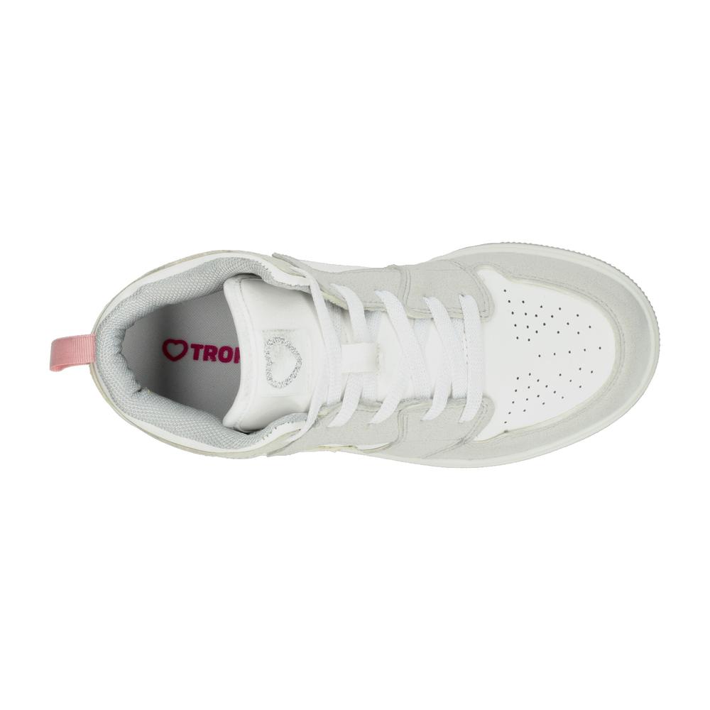 Foto 9 pulgar | Tenis Tropicana Blanco Para Niña T22-26 [tro1519] Blanco