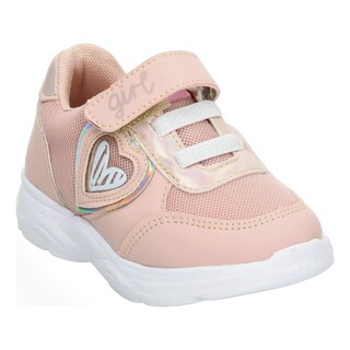 Foto 2 | Tenis Tropicana Rosa Con Velcro Para Niña Blanco
