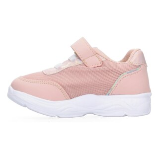 Foto 4 | Tenis Tropicana Rosa Con Velcro Para Niña Blanco